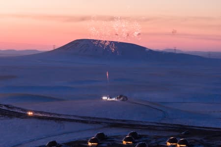 Volcano-In Hotel of Arrivals